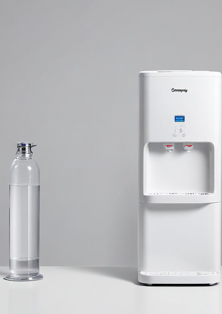 water dispenser with bottle water